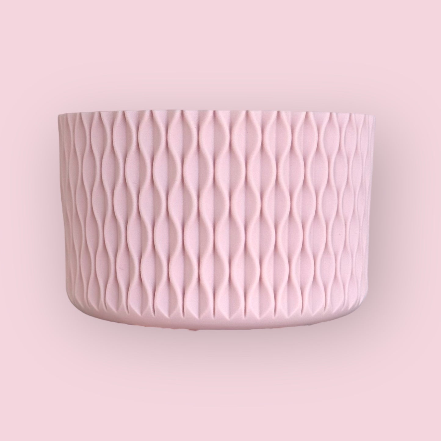 Soft Pink | Waves Texture | Silicone Boot