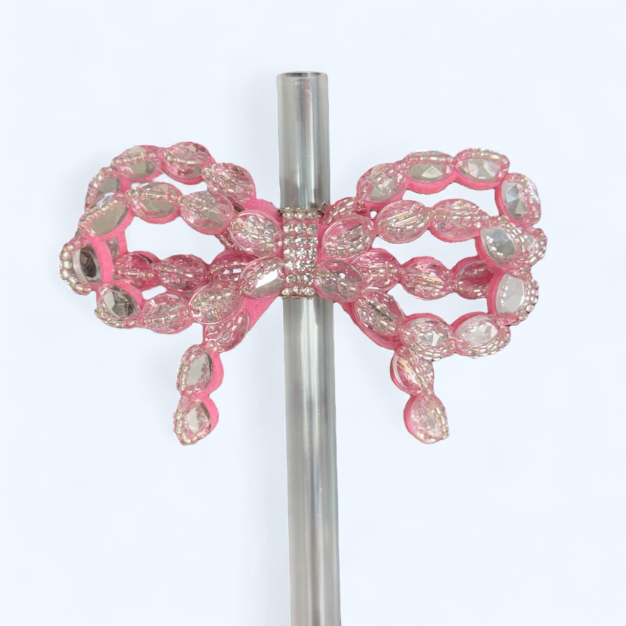 Pink Bling Bow | Fits: Stanley/Simple Modern/Brumate/Hydrojug