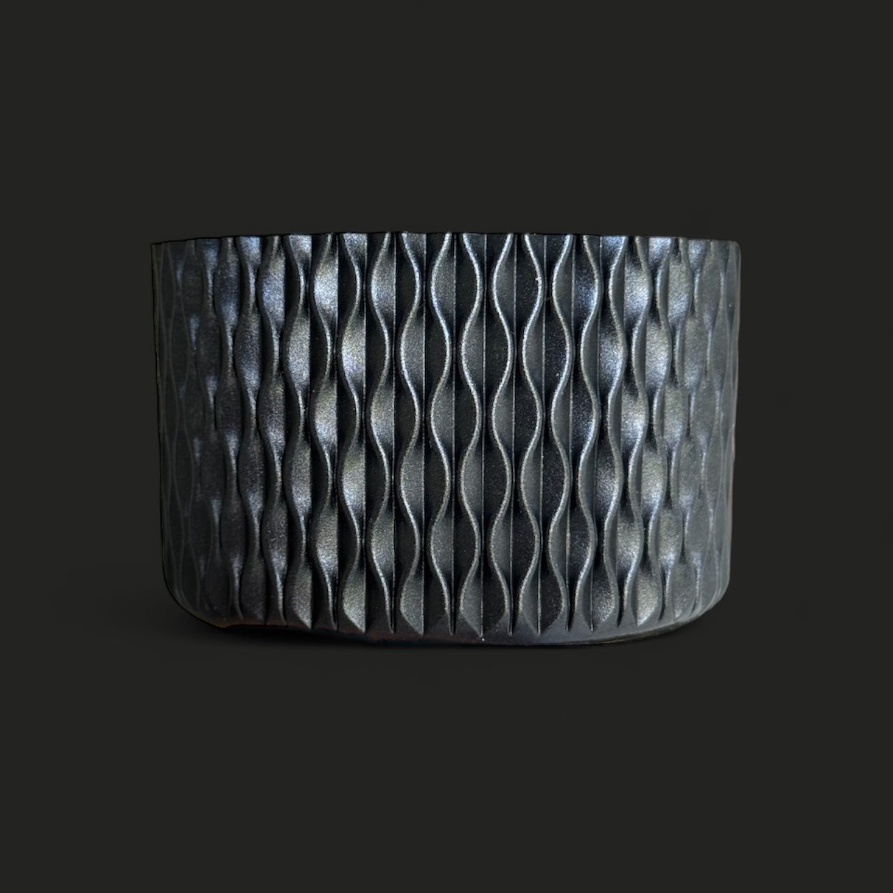 Black Pearl | Waves Texture | Silicone Boot