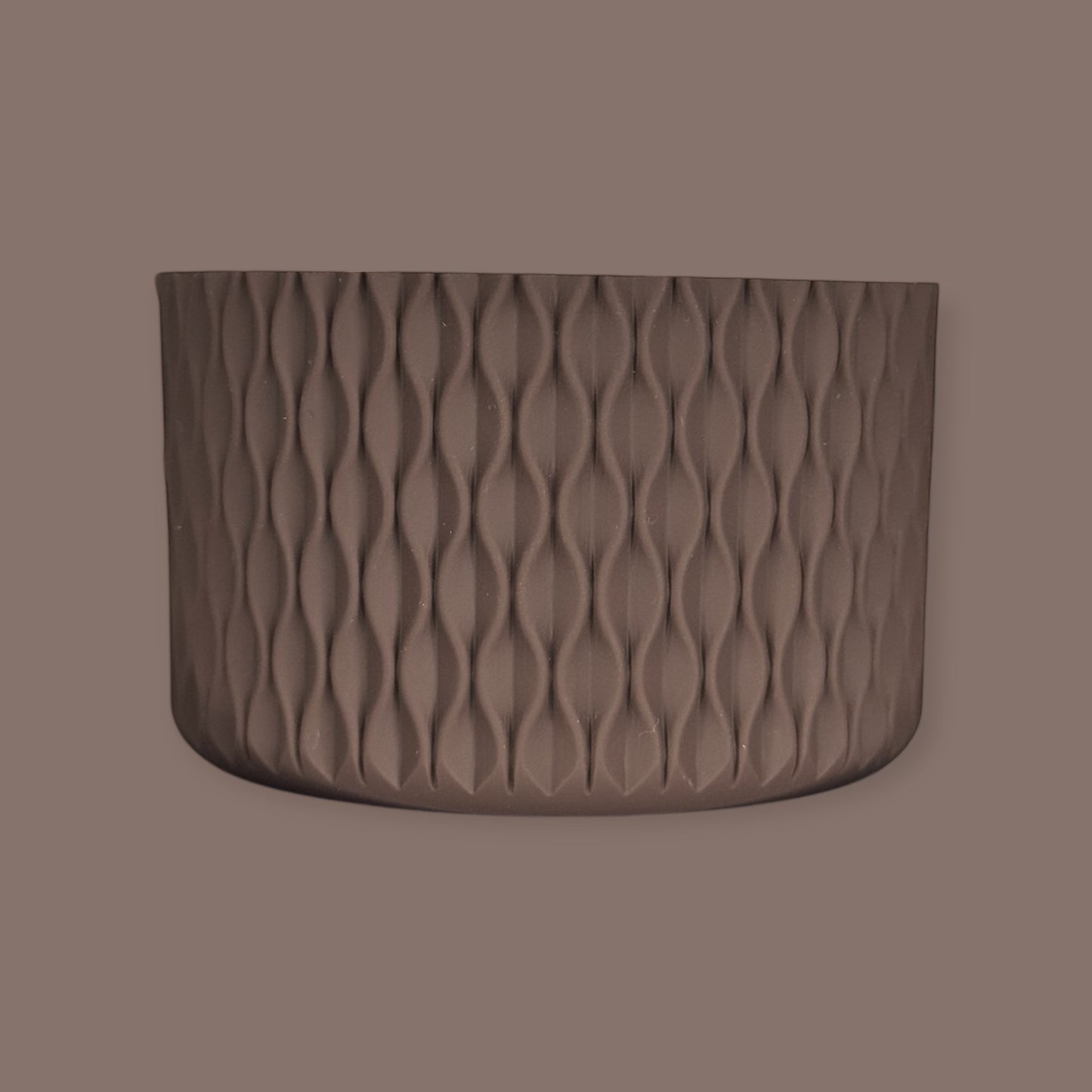Chocolate | Waves Texture | Silicone Boot