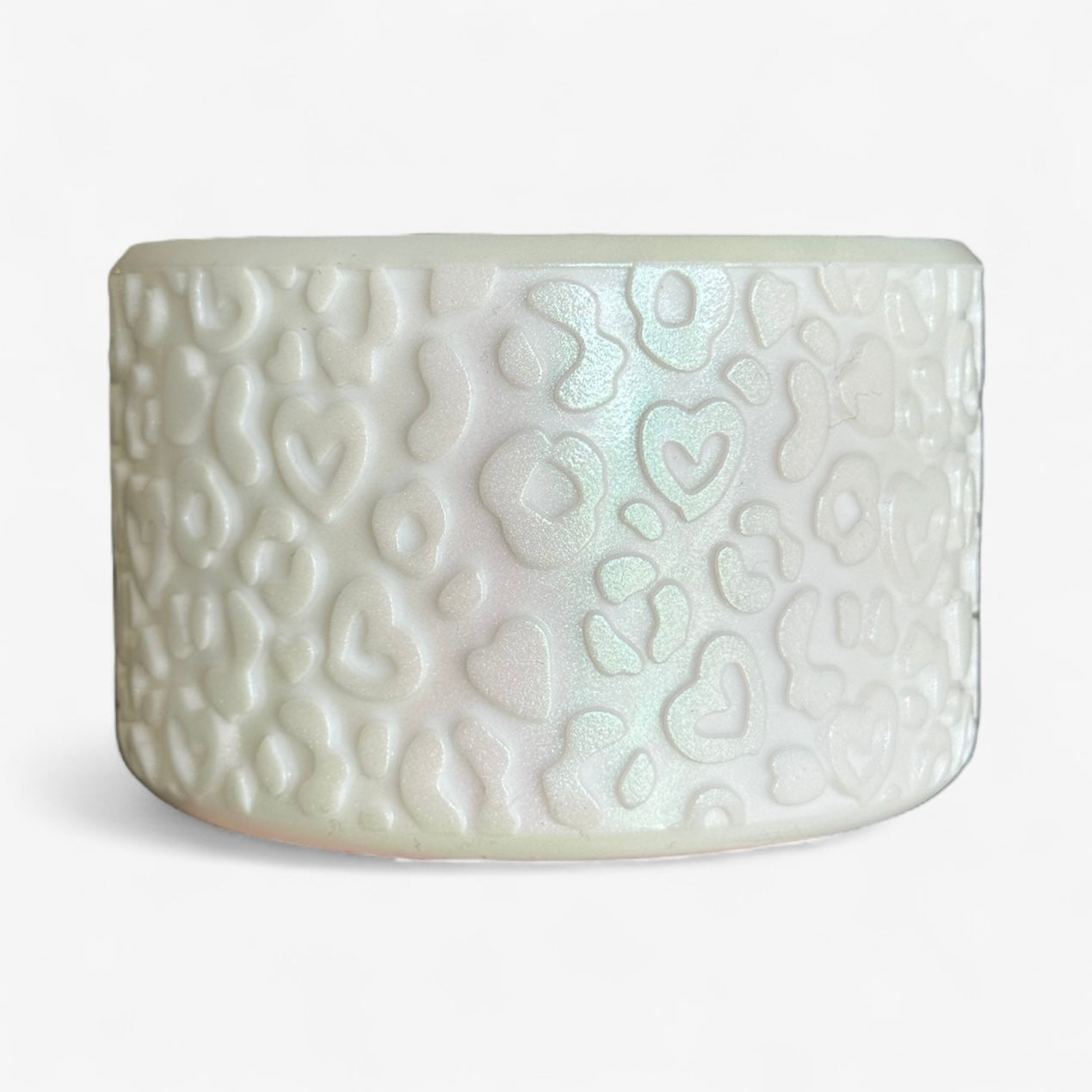 White Shimmer | Leopard Love Texture