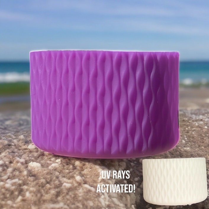Purple Color Change | Waves Texture | Silicone Boot