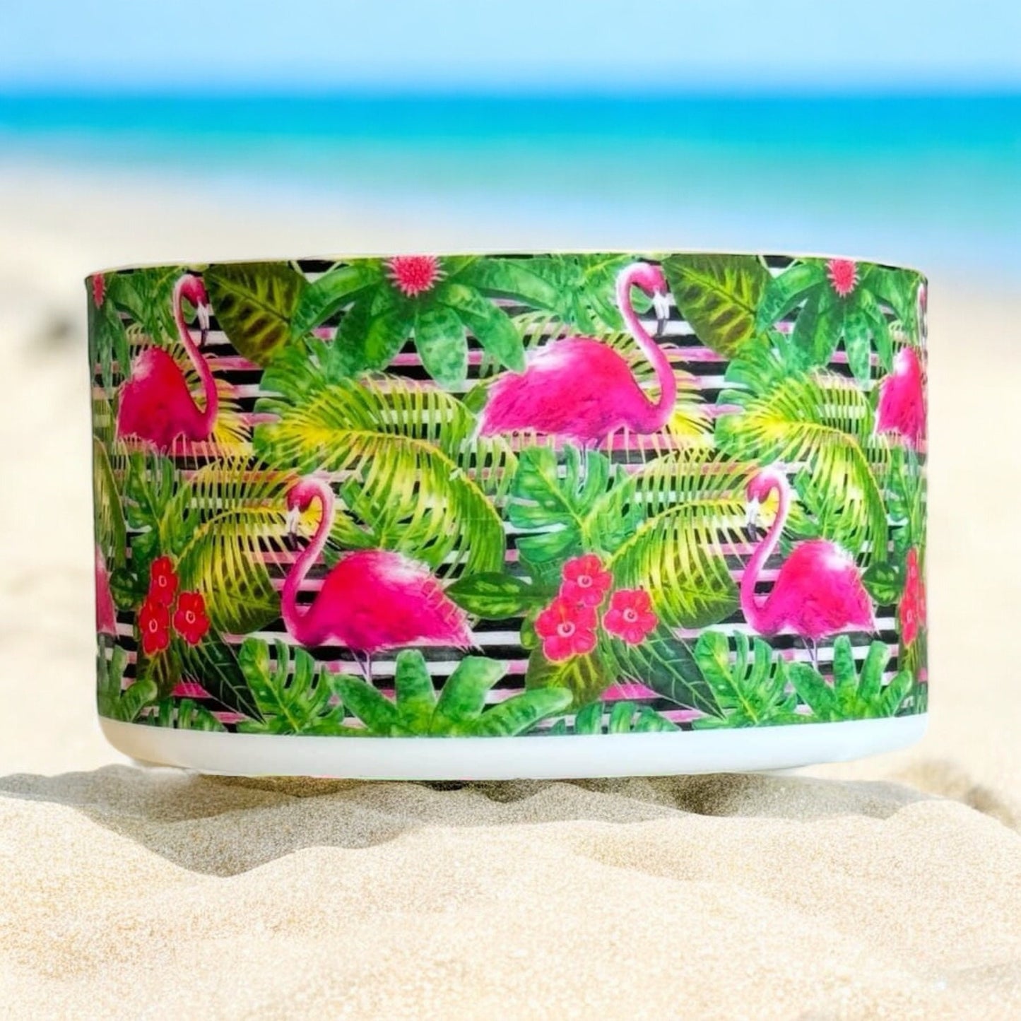 Palms and Flamingos | Silicone Boot