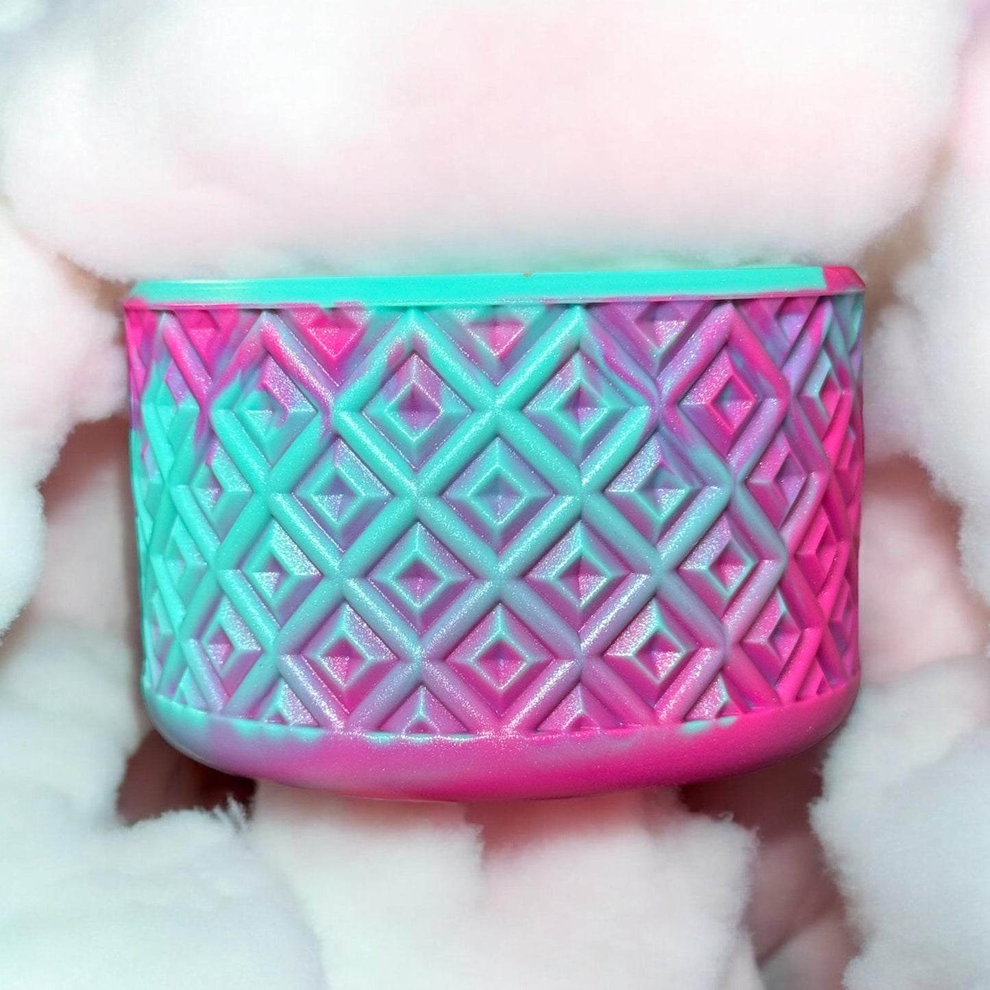 Pink Passion Shimmer Swirl | Diamond | Silicone Boot