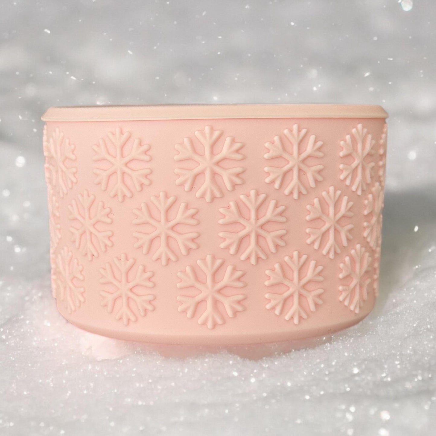 Light Pink | Snowflake | Silicone Boot