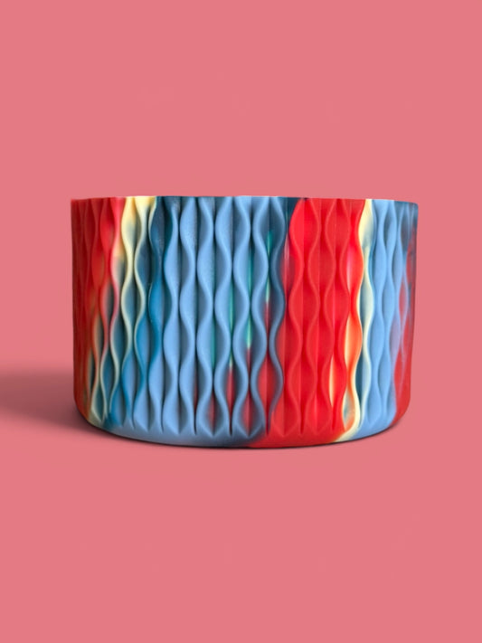 Americana | Waves Texture | Silicone Boot
