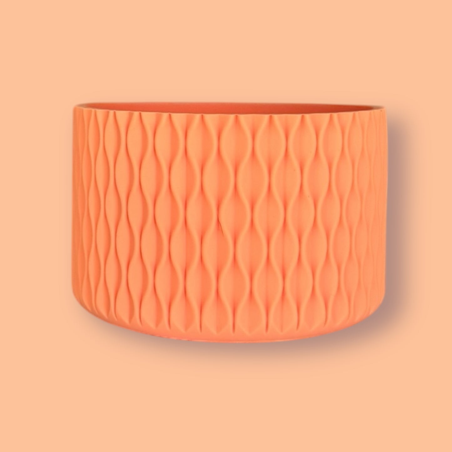 Nectarine | Waves Texture | Silicone Boot