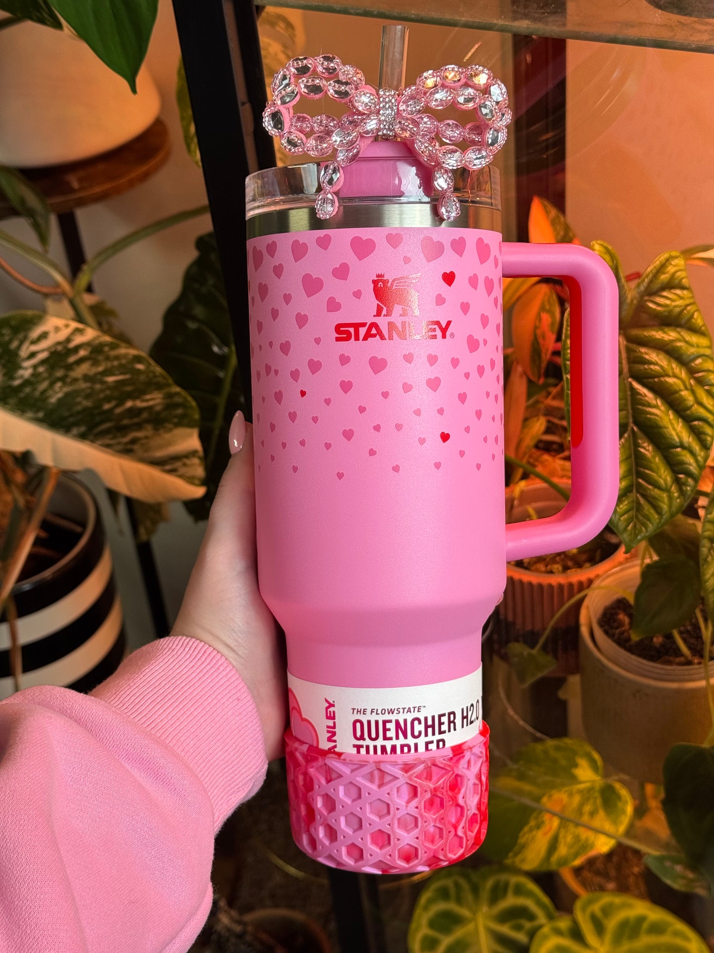 Bubblegum & Red Shimmer | Waffle | Silicone Boot