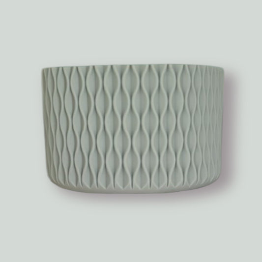Gray Rock | Waves Texture | Silicone Boot