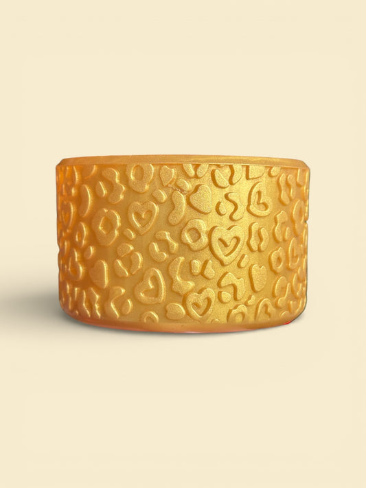 Metallic Gold | Leopard Love Texture