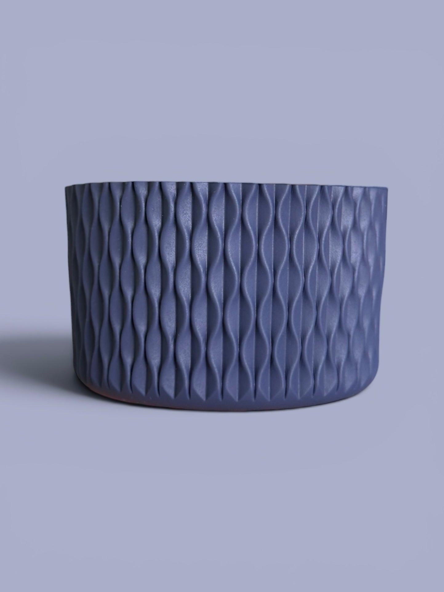 Midnight Navy | Waves Texture | Silicone Boot