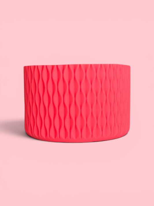 Hibiscus | Waves Texture | Silicone Boot