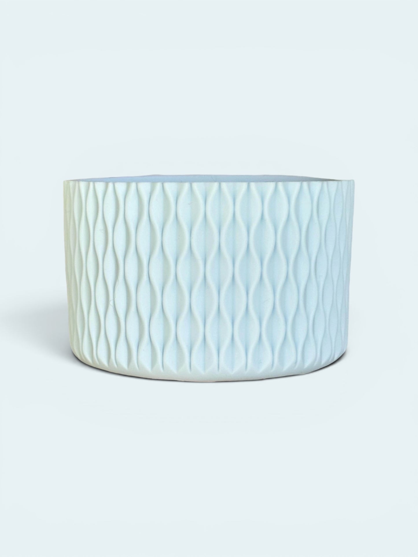 Baby Blue | Waves Texture | Silicone Boot