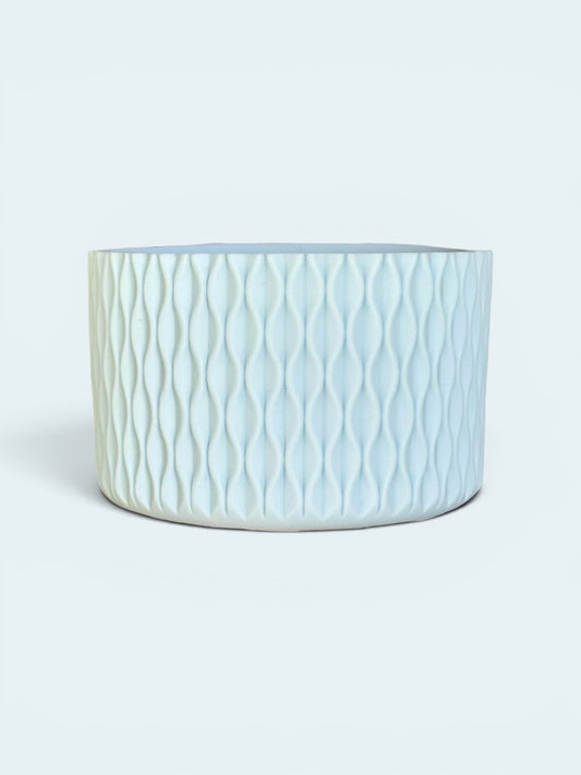 Baby Blue | Waves Texture | Silicone Boot
