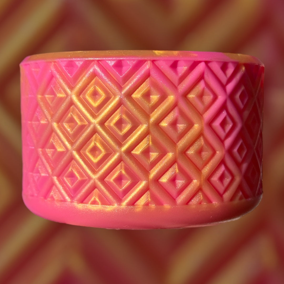 Pink & Gold | Diamond | Silicone Boot