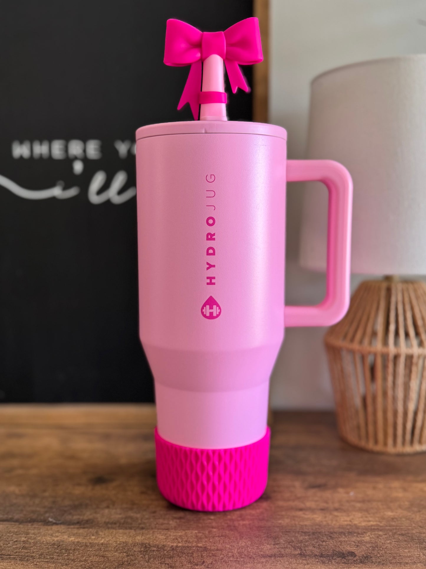 Hot Pink Punch | Waves Texture | Silicone Boot