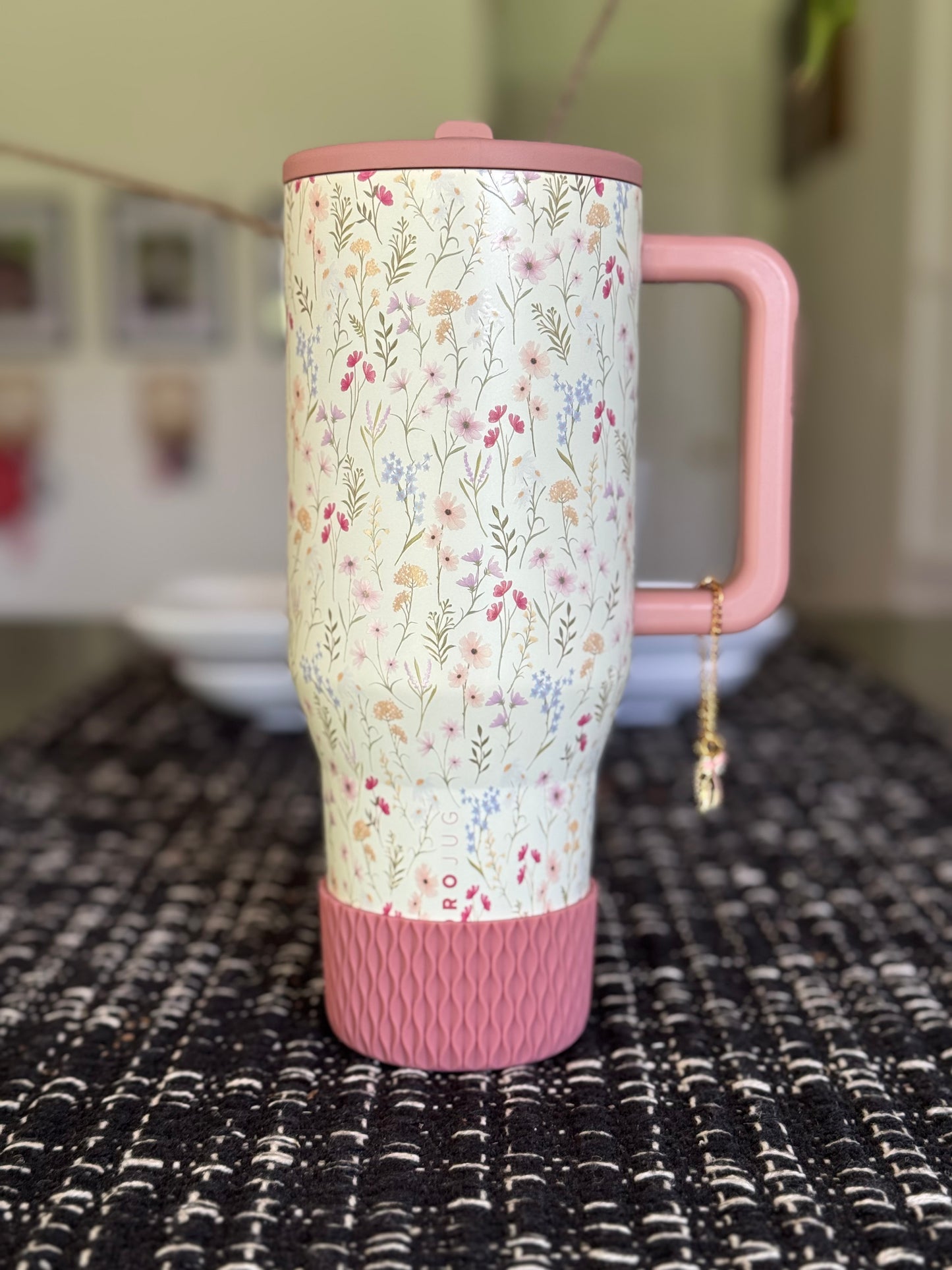 Antique Pink | Waves Texture | Silicone Boot