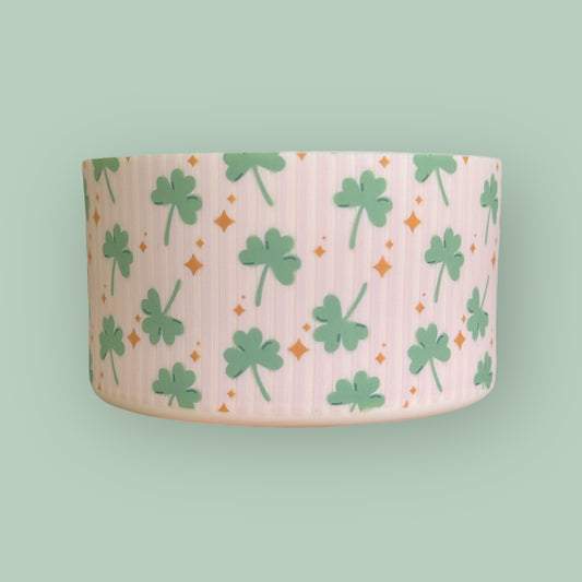 Pink Shamrocks | Silicone Boot