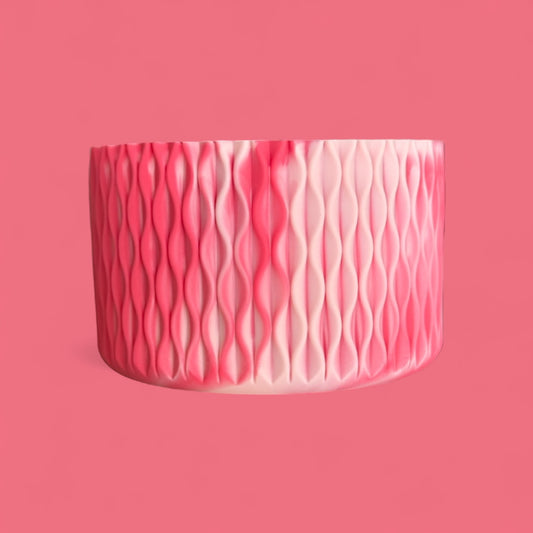 Salmon Glow | Waves Texture | Silicone Boot