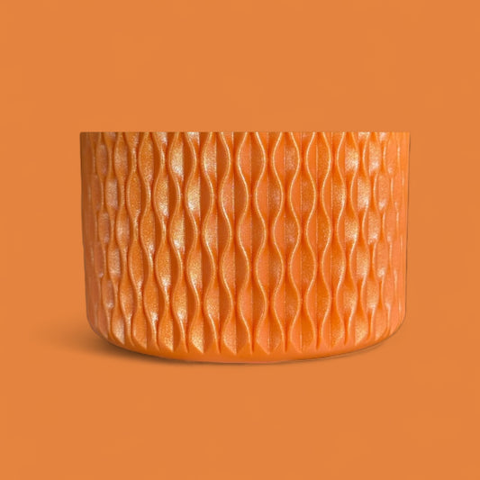 Citrus Shimmer | Waves Texture | Silicone Boot