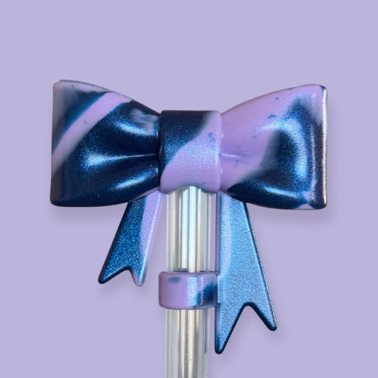 Lavender and Chroma | Bow | Straw Topper 10mm
