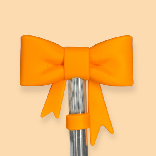 Citrus | Bow | Straw Topper 10mm