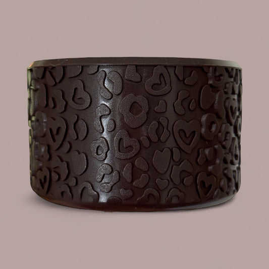Chocolate Glaze | Leopard Love Texture