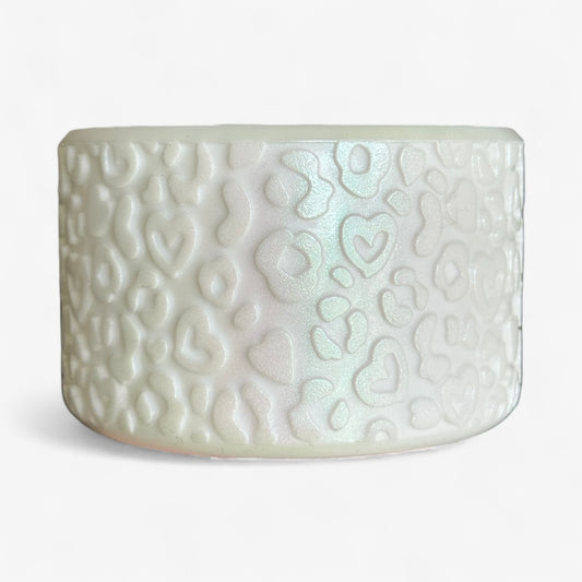 White Shimmer | Leopard Love Texture