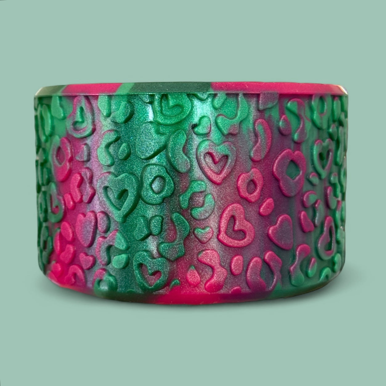 Watermelon Sugar Shimmer | Leopard Love Texture