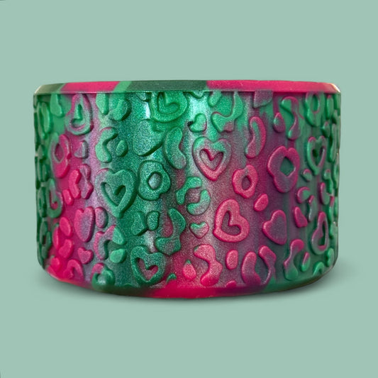 Watermelon Sugar Shimmer | Leopard Love Texture