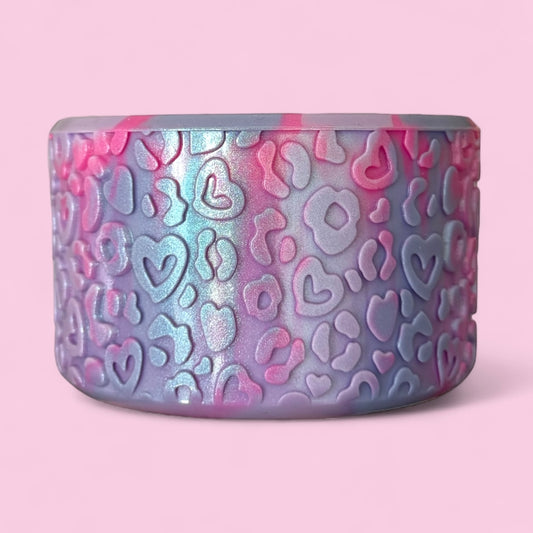 Amethyst Swirl Shimmer | Leopard Love Texture