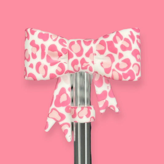 Pink Leopard | Straw Topper 10mm