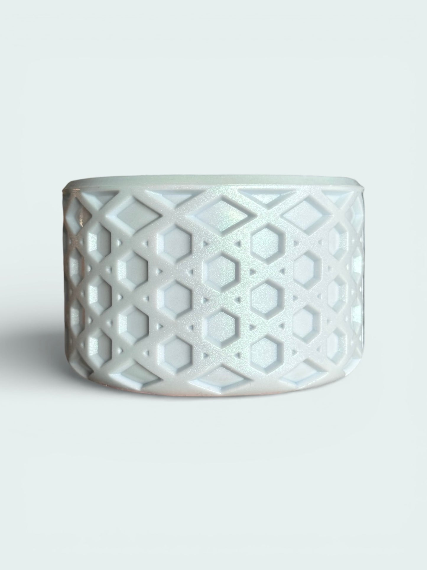 Powder Blue Shimmer | Waffle | Silicone Boot