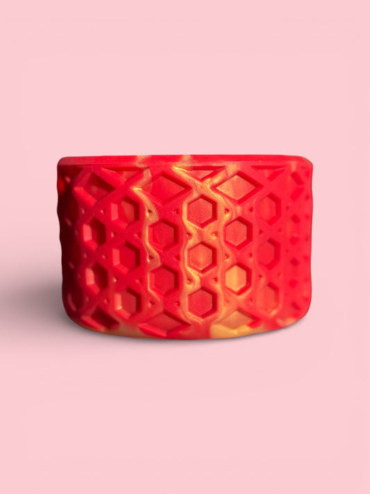 Scarlet & Gold | Waffle | Silicone Boot