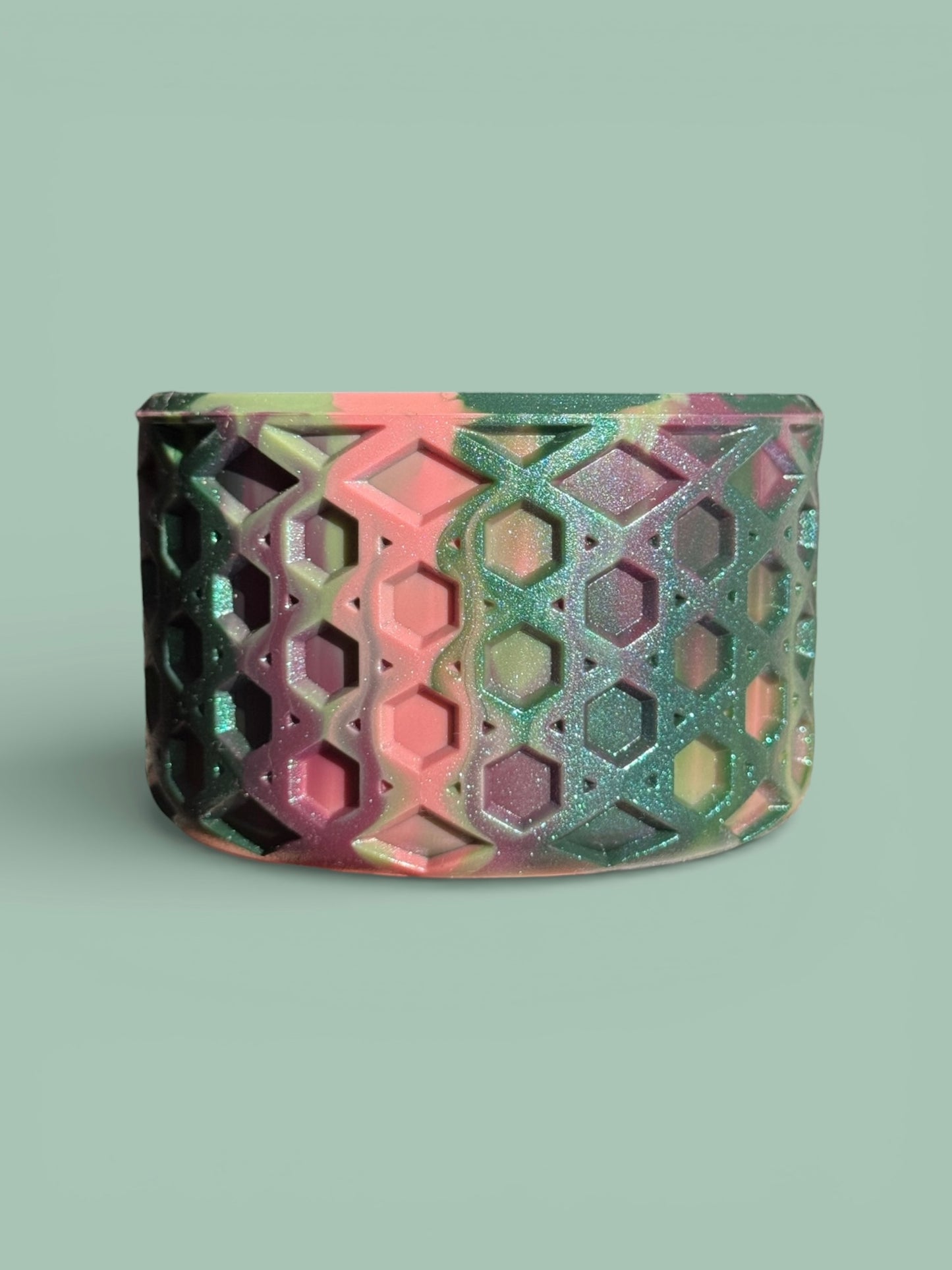 Midnight Garden Shimmer | Waffle | Silicone Boot