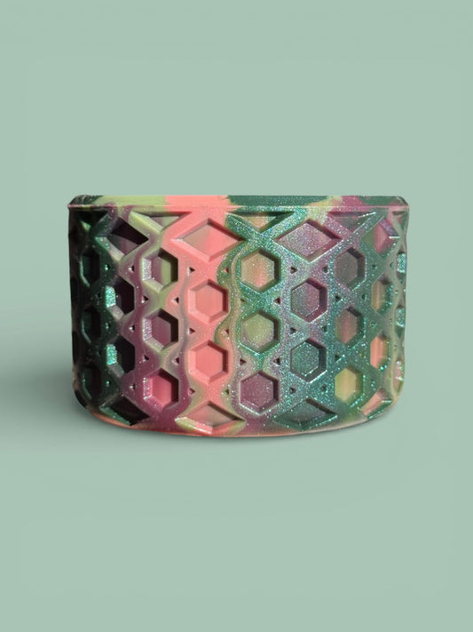 Midnight Garden Shimmer | Waffle | Silicone Boot