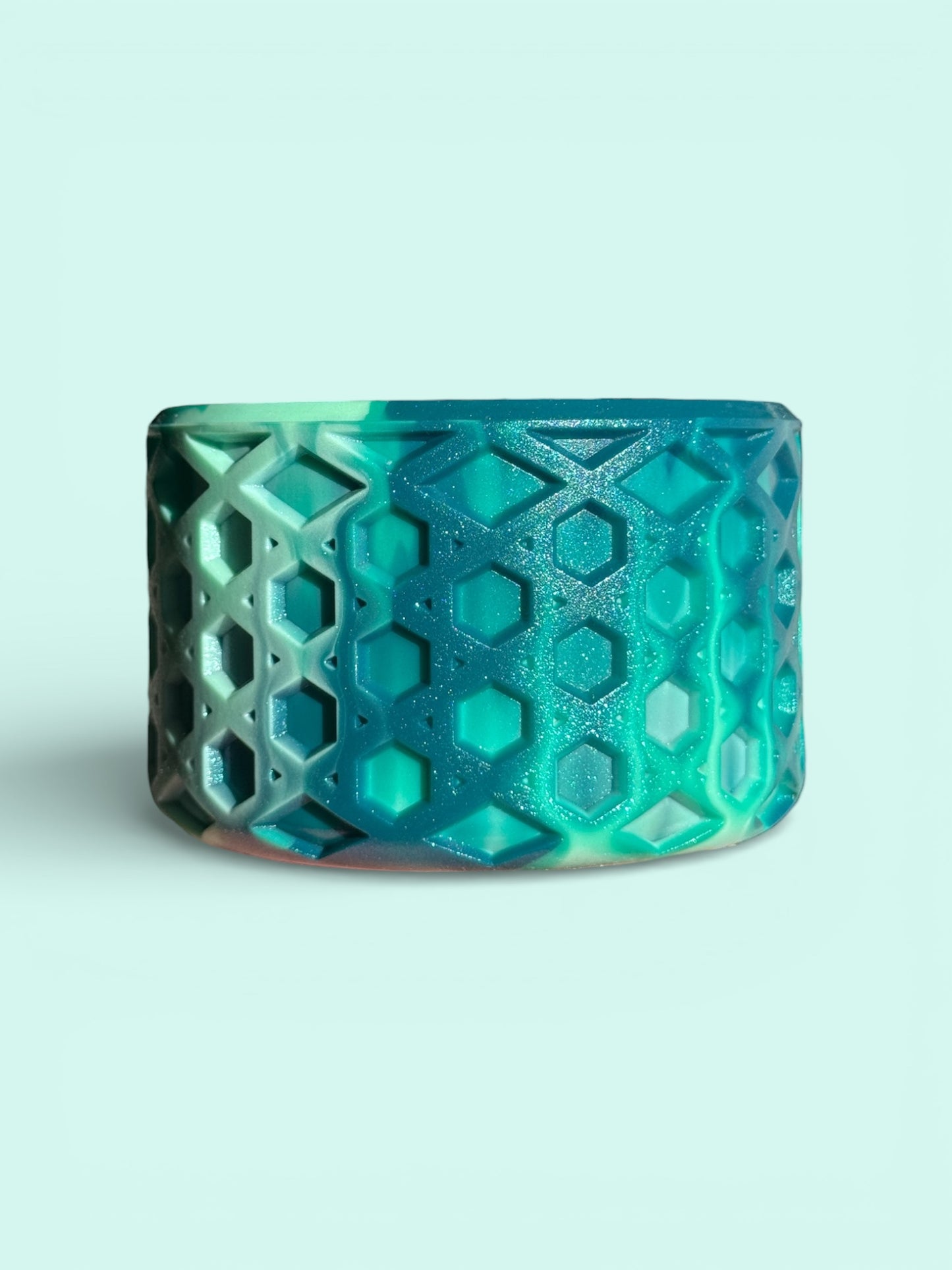 Sea Glass Shimmer | Waffle | Silicone Boot