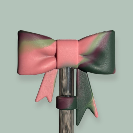 Midnight Garden | Bow | Straw Topper 10mm