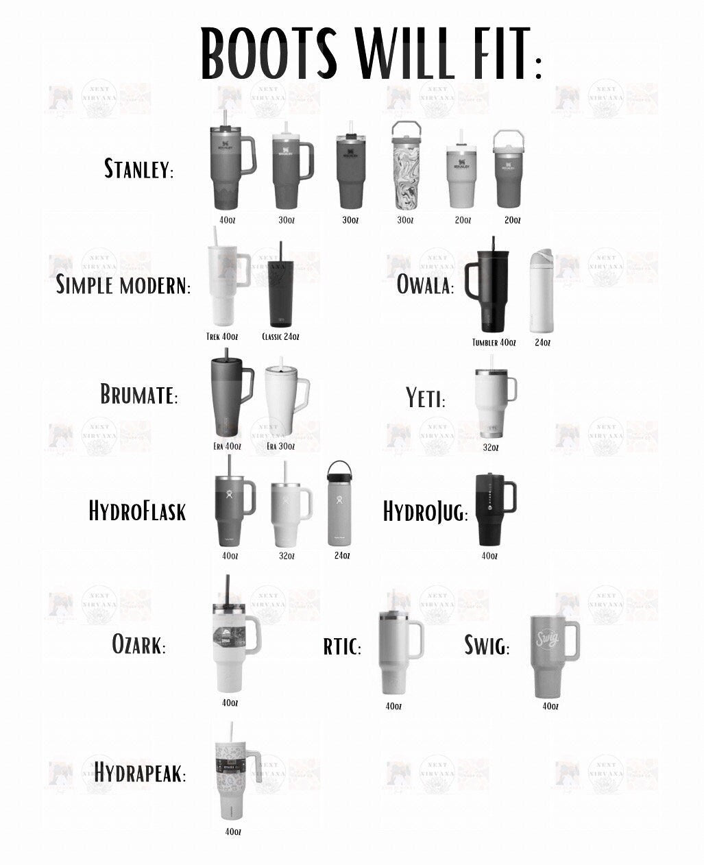 Pumpkin Buckets Silicone Boot Stanley/Simple Modern/Brumate/Hydrojug