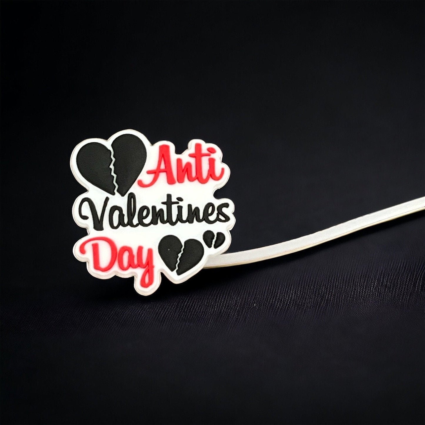 Anti-Valentines | Straw Topper 10mm