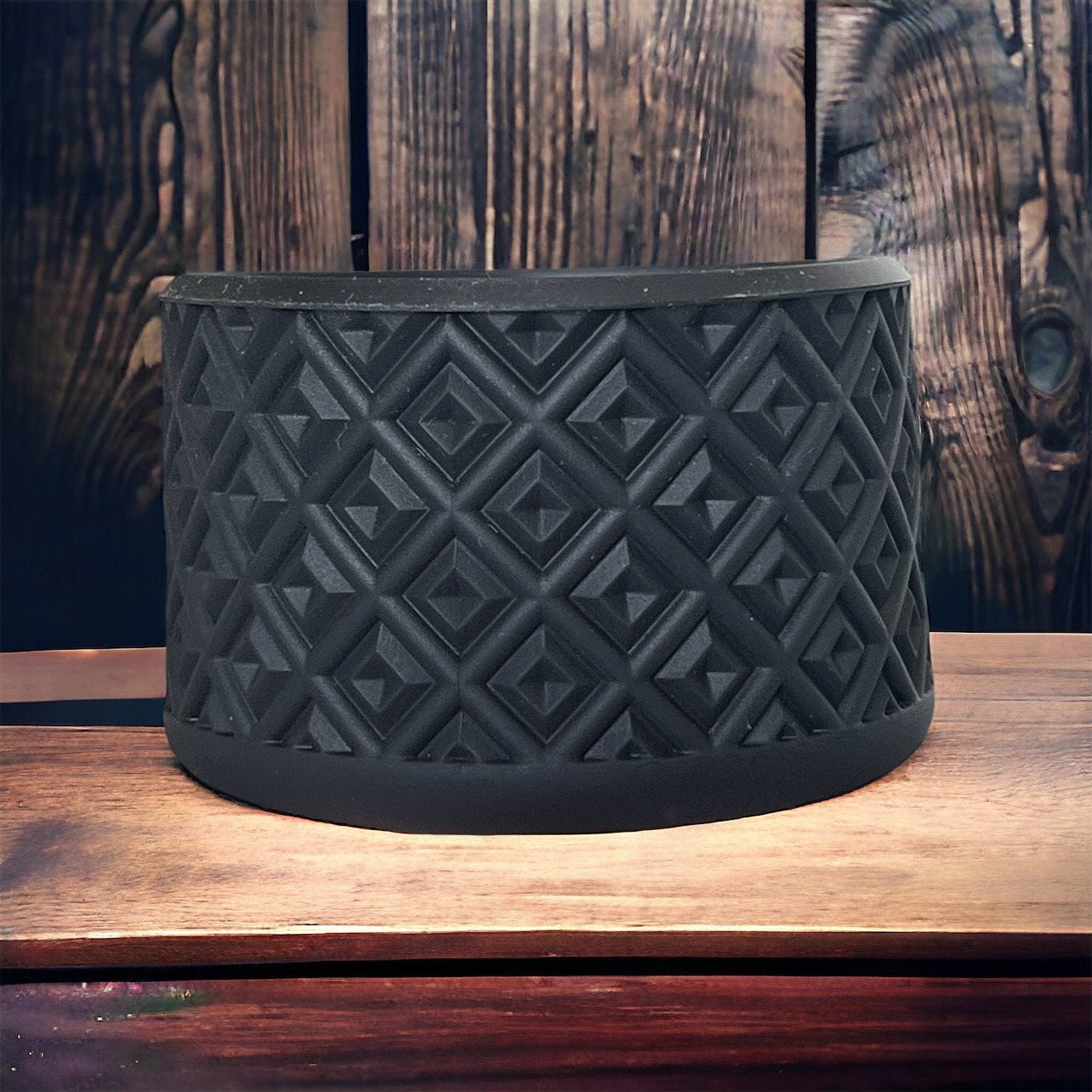 Black | Diamond | Silicone Boot