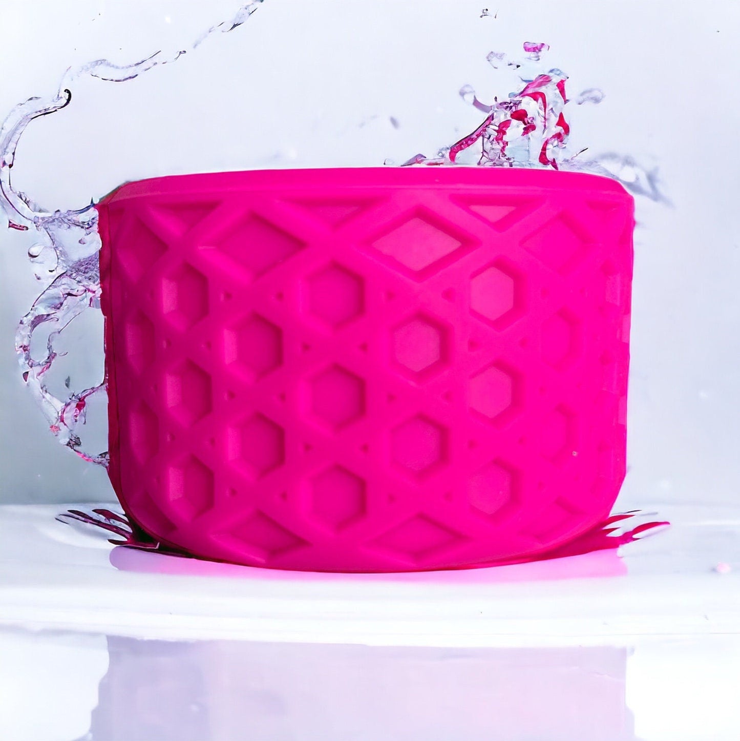 Flamingo Pink Logo Waffle Dream | Silicone Boot