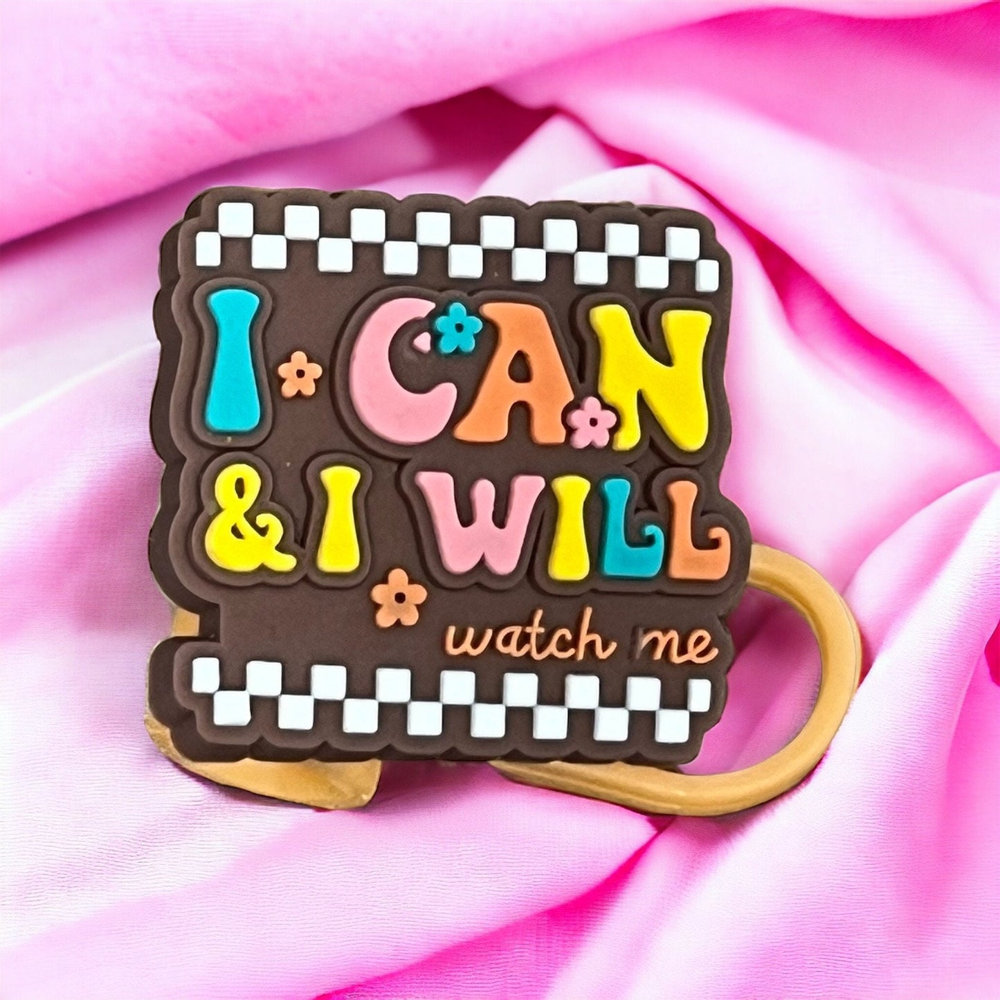 I Can & I Will | Straw Topper 10mm