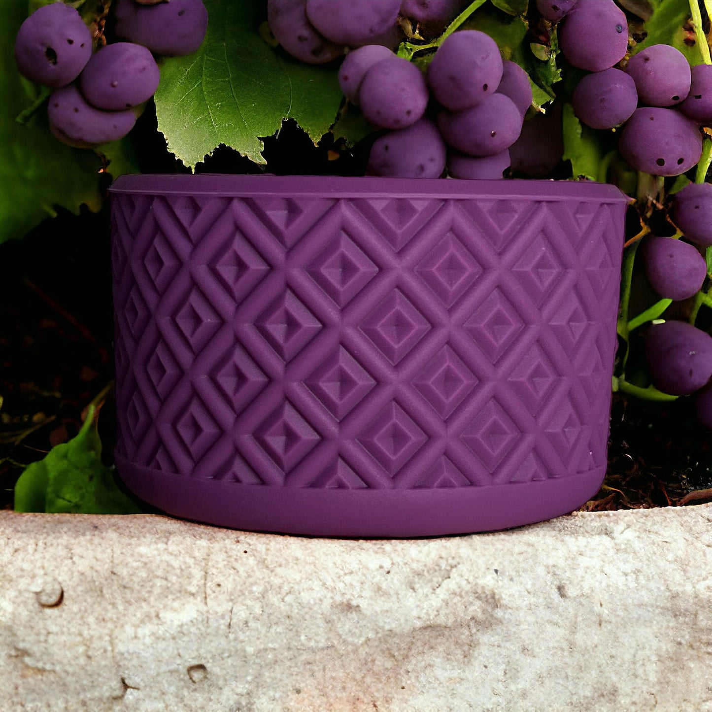 Grape Diamond Silicone Boot Stanley/Simple Modern/Brumate/Hydrojug