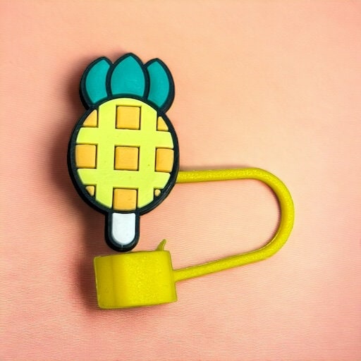 Pineapple Popsicle | Straw Topper 10mm