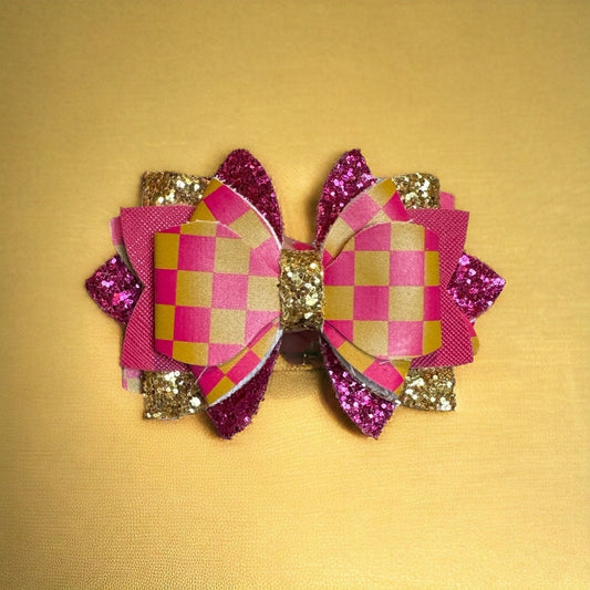 Pink Parade Bow | Fits: Stanley/Simple Modern/Brumate/Hydrojug