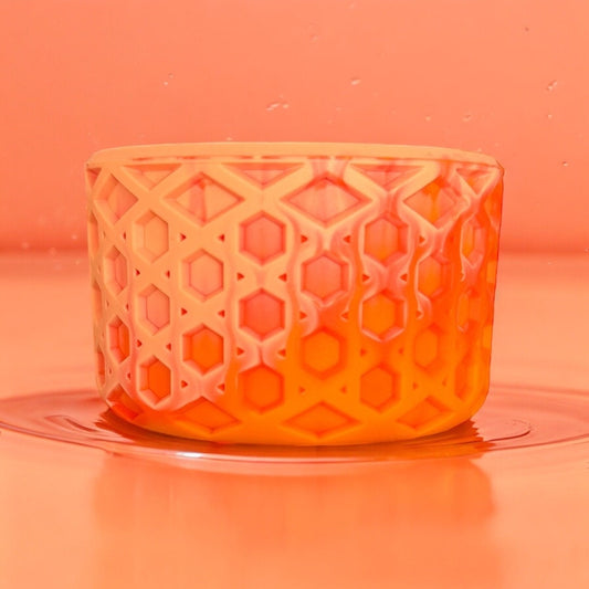 Orange Sorbet Waffle Silicone Boot Stanley/Simple Modern/Brumate/Hydrojug