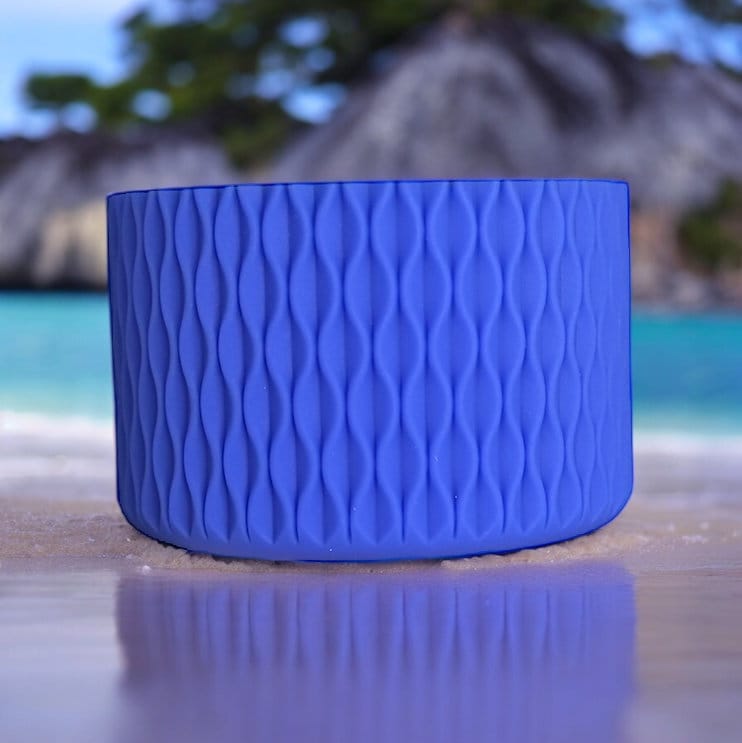 Sapphire | Waves Texture | Silicone Boot