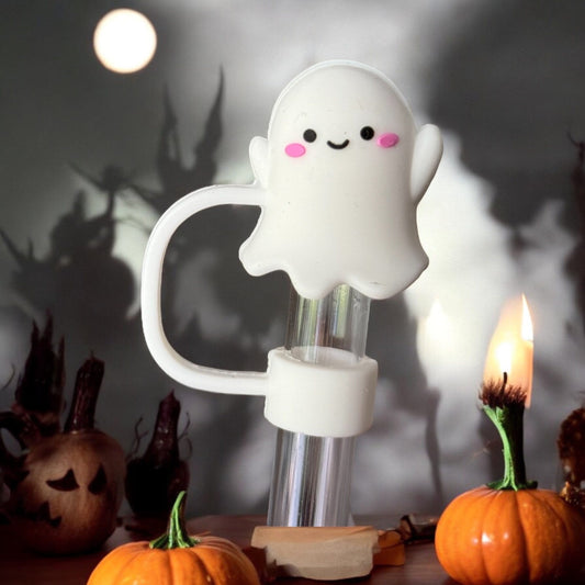 Halloween Ghost | Straw Topper 10mm