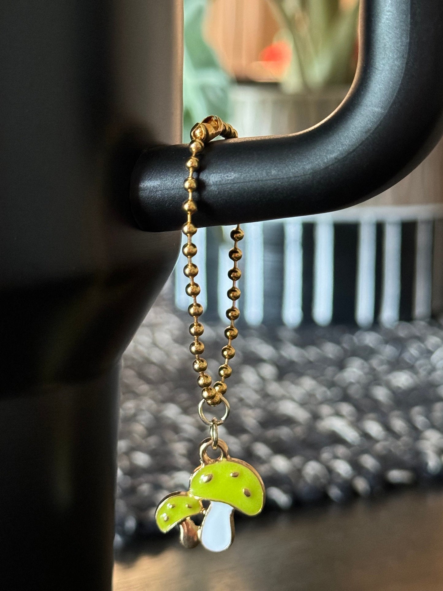 Lime Green Shroom | Charm